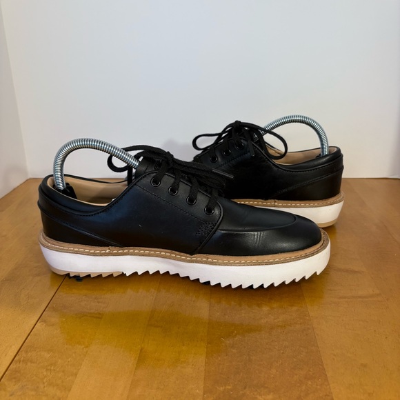 Nike Janoski G Tour Black leather golf shoes - Picture 10 of 14